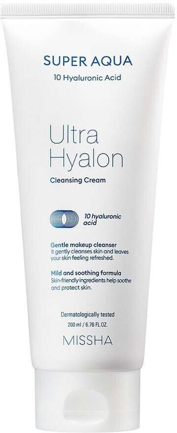 Photos - Other Cosmetics Missha Super Aqua Ultra Hyalon Cleansing Cream  (200ml)