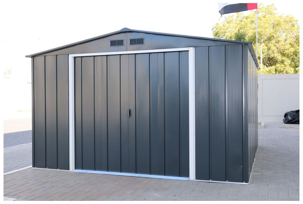 Duramax Abri de jardin métal galvanisé (312 x 354 cm)