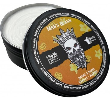 Man's Beard Baume à barbe vanille mangue (90 ml)