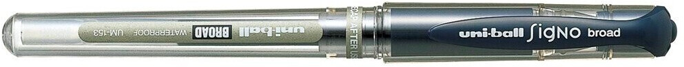 Uni Mitsubishi Pencil Impact gel roller 0.8mm black pack of 12