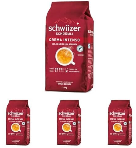 Schwiizer Schüümli Crema Intenso ganze Bohne (1000g), Bild 6