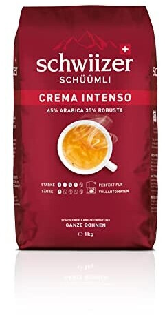 Schwiizer Schüümli Crema Intenso ganze Bohne (1000g), Bild 8