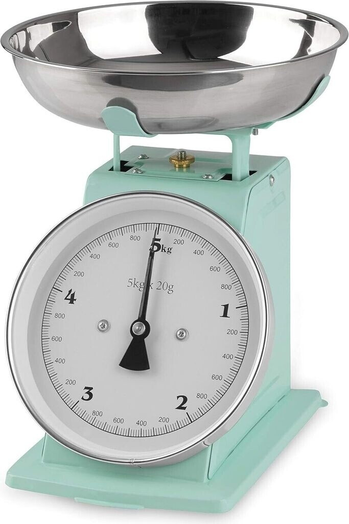 Maxx-World Kitchen scales retro analog mint