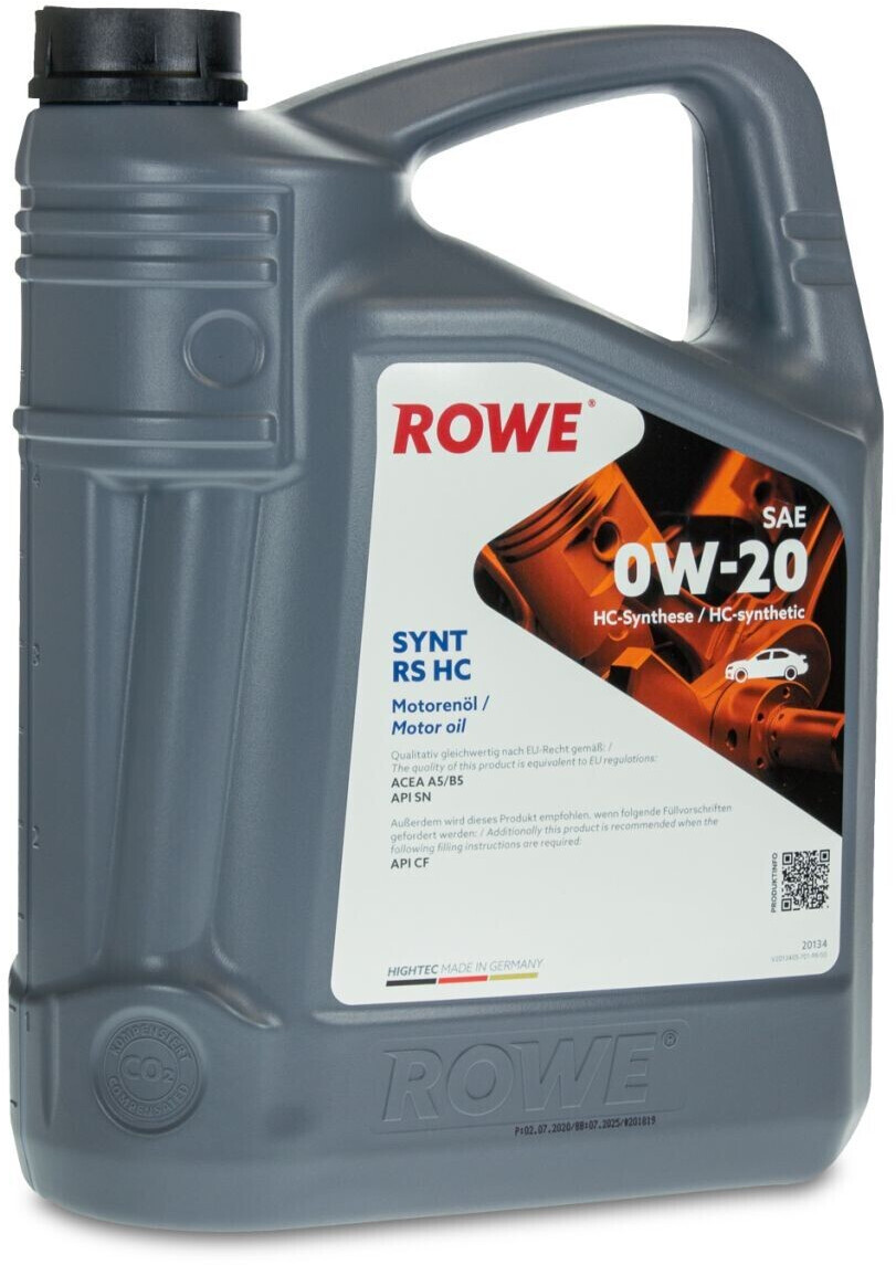 ROWE Hightec Synt RS HC SAE 0W-20 ab 9,73 €