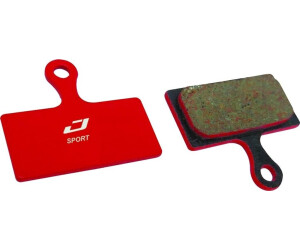 Jagwire Sport Semi-Metallic Scheibenbremsbeläge Shimano XTR/Deore XT/Alfine 25 Paar red