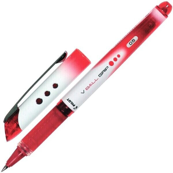 Pilot Rollerball pen V Ball Grip 5 red