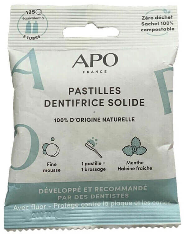 AEI Pastilles dentifrice solide (125 pcs)