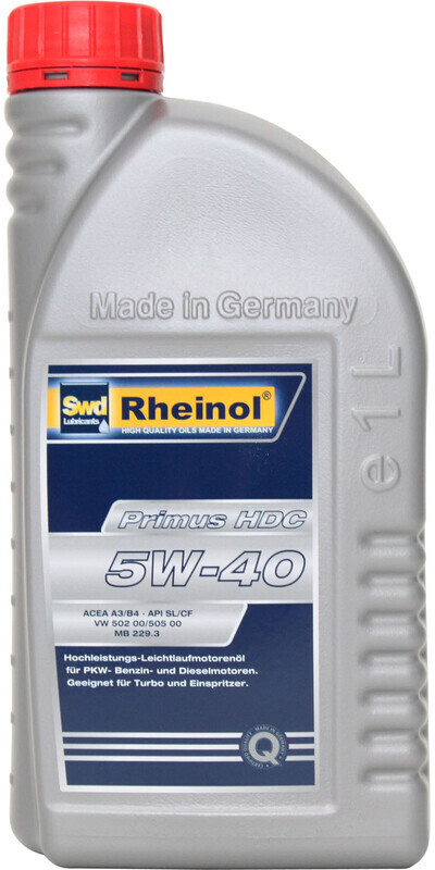 Моторное масло swd rheinol