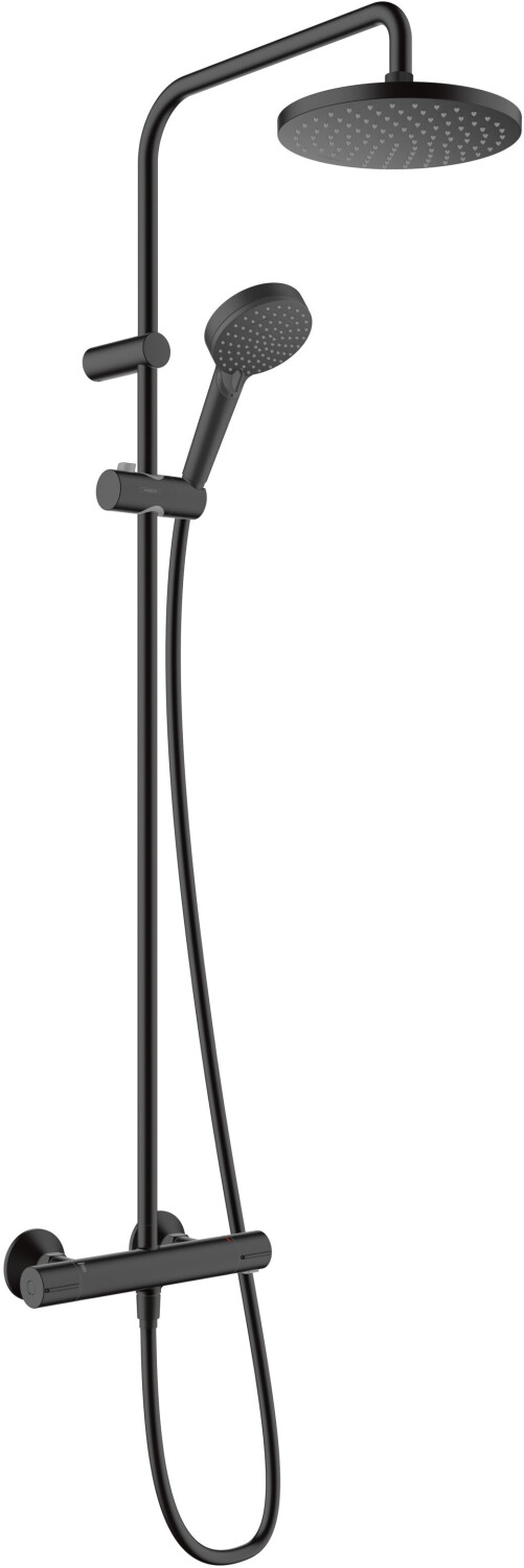 Hansgrohe Vernis Blend - Conjunto de ducha Showerpipe 200 con termostato,  cromo 26276000