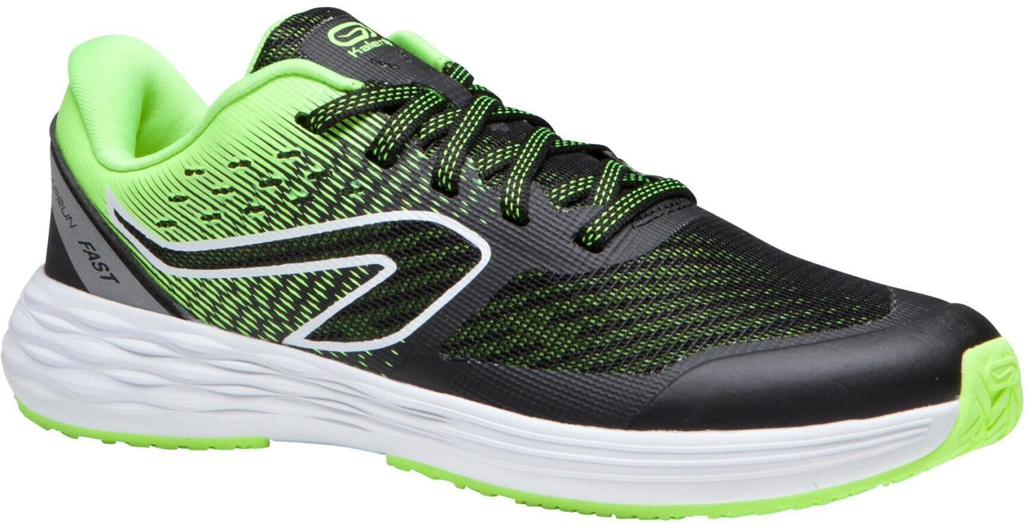 Kalenji AT 500 Kiprun Fast Kids black/lime