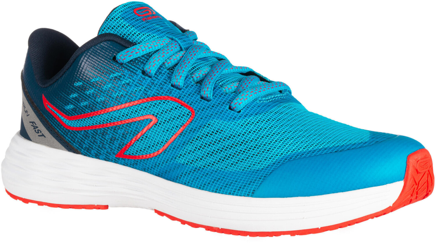 Kalenji AT 500 Kiprun Fast Kids cyan/red