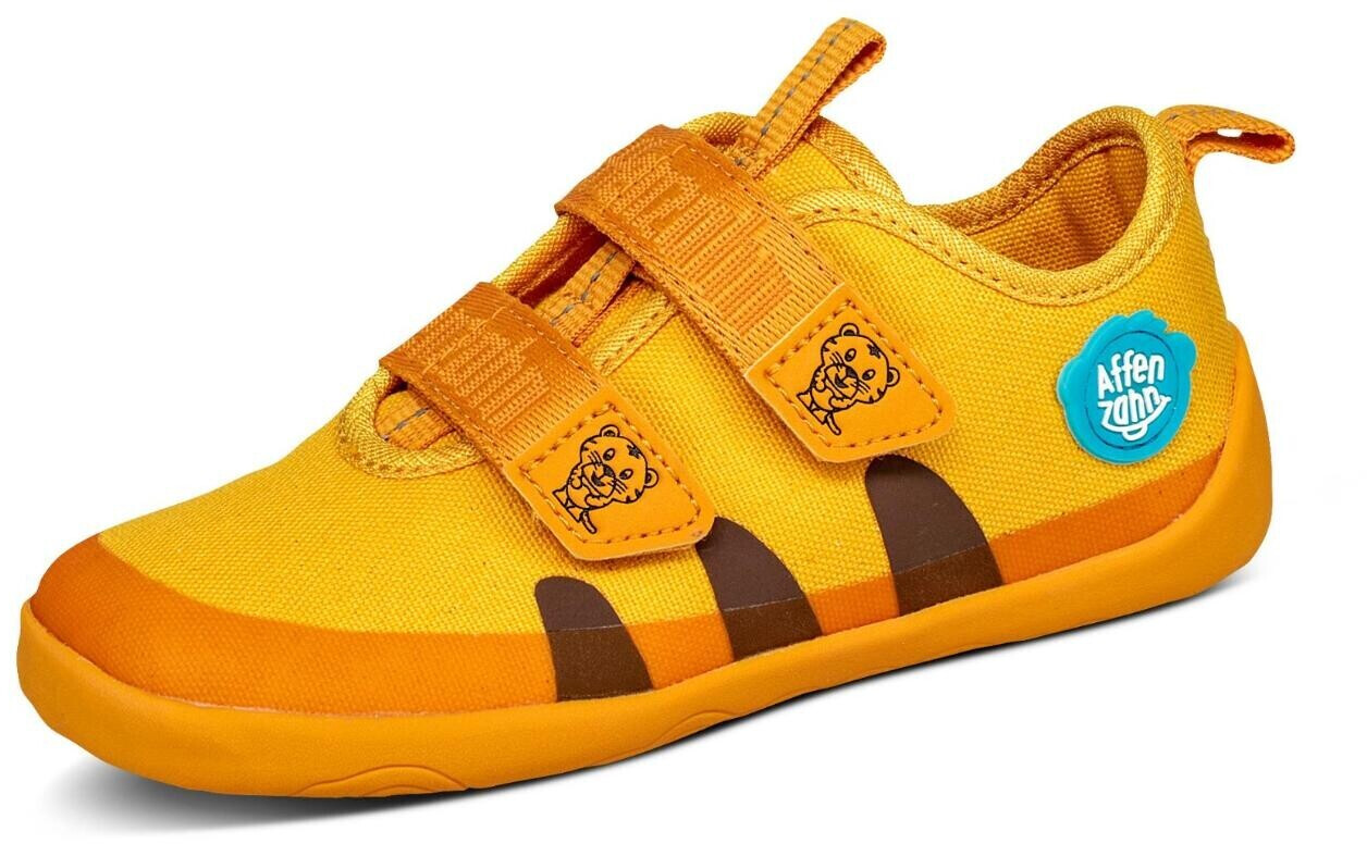 Affenzahn Minimal Lowcut Cotton Tiger (AFZ-SCO-104) yellow