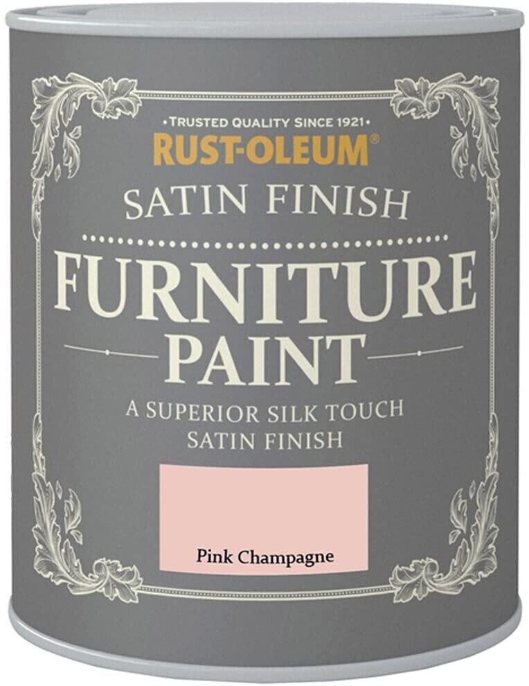 Photos - Paint / Enamel Rust-Oleum Satin Furniture Paint - Pink Champagne - 750ML 