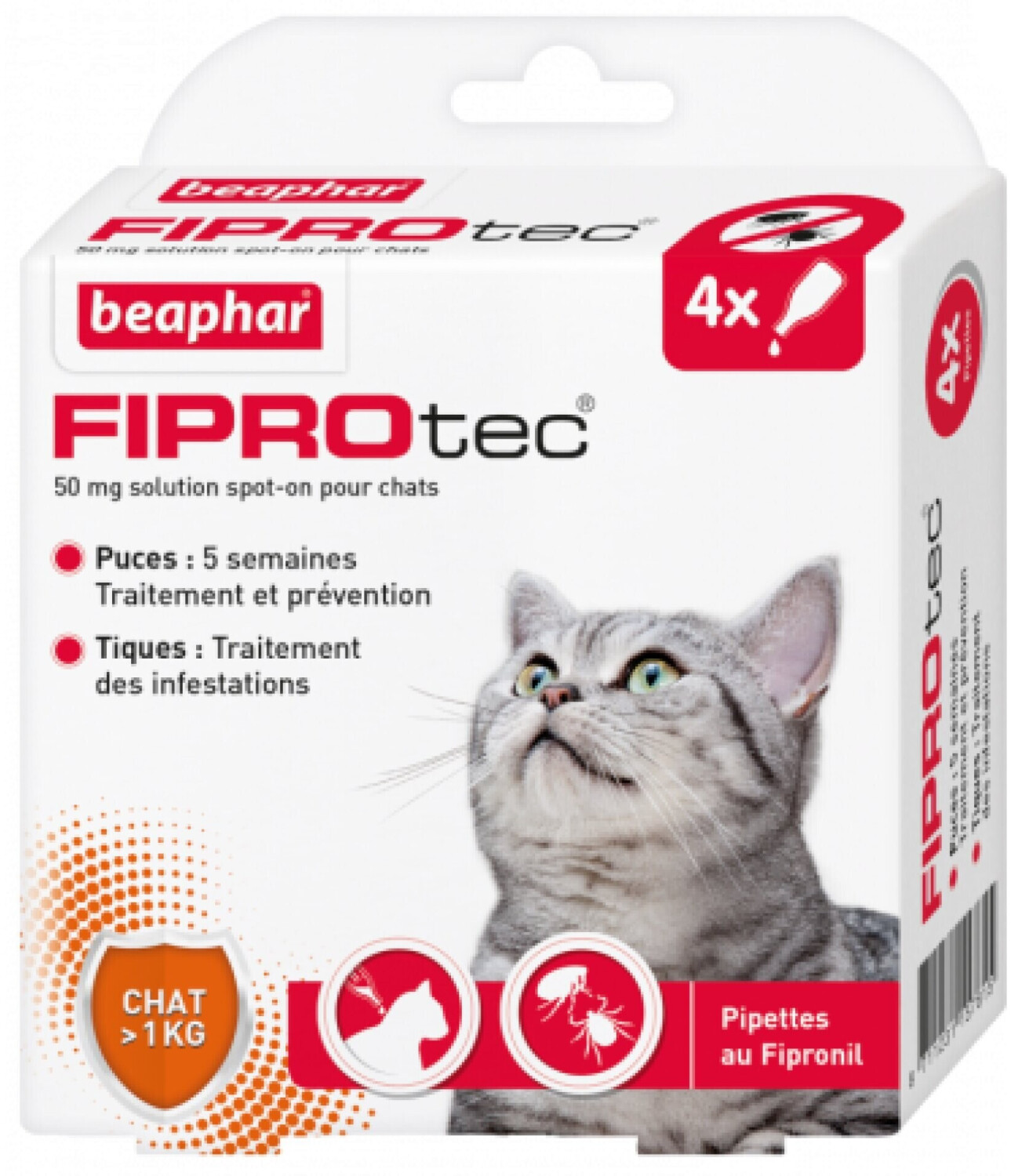 Beaphar Fiprotec cat ab 6,50 € Preisvergleich bei idealo.de