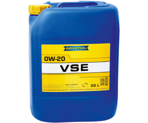 6 Liter (5L+1L) RAVENOL VSE SAE 0W-20 Motoröl Made in Germany, 1111112, 0W-20, für PKW, Motorenöle, Schmierstoffe