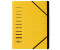 PAGNA Ordnungsmappe 7 Fächer gelb (40058-05)