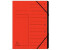 Exacompta Ordnungsmappe 7 Fächer rot (540705E)