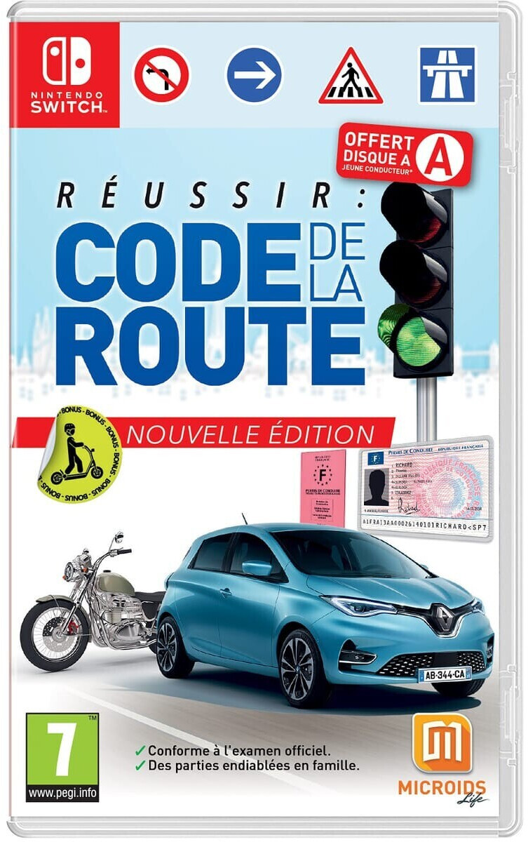 Bandai Réussir : Code de la route (Switch)