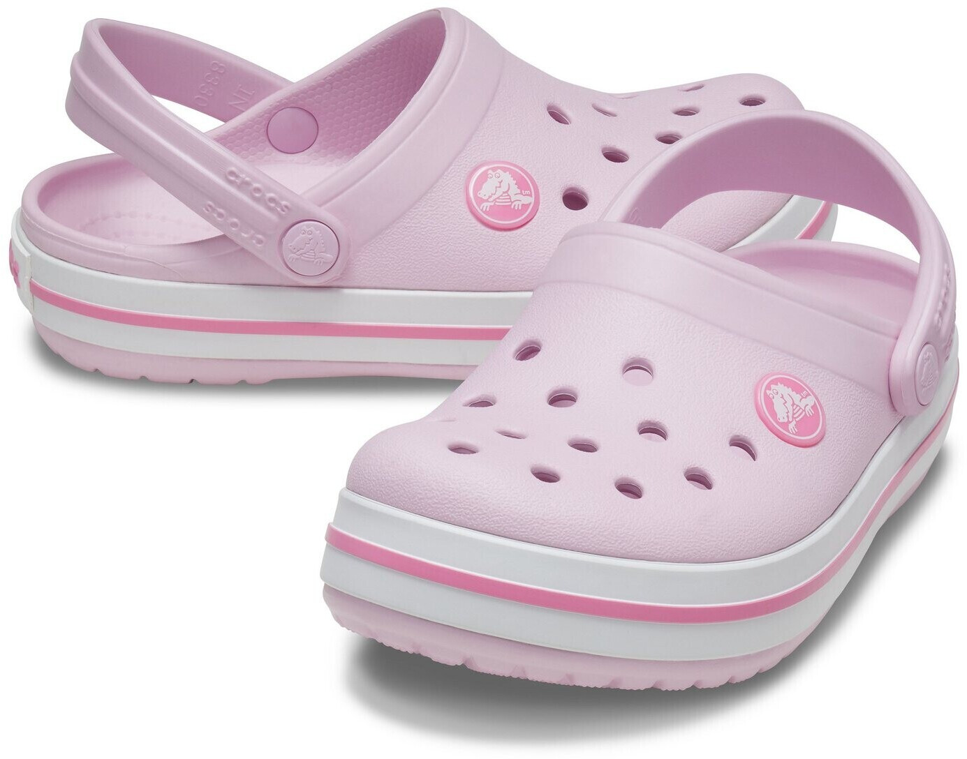 Buy Crocs Kids Crocband (204537) ballerina pink from £29.17 (Today ...