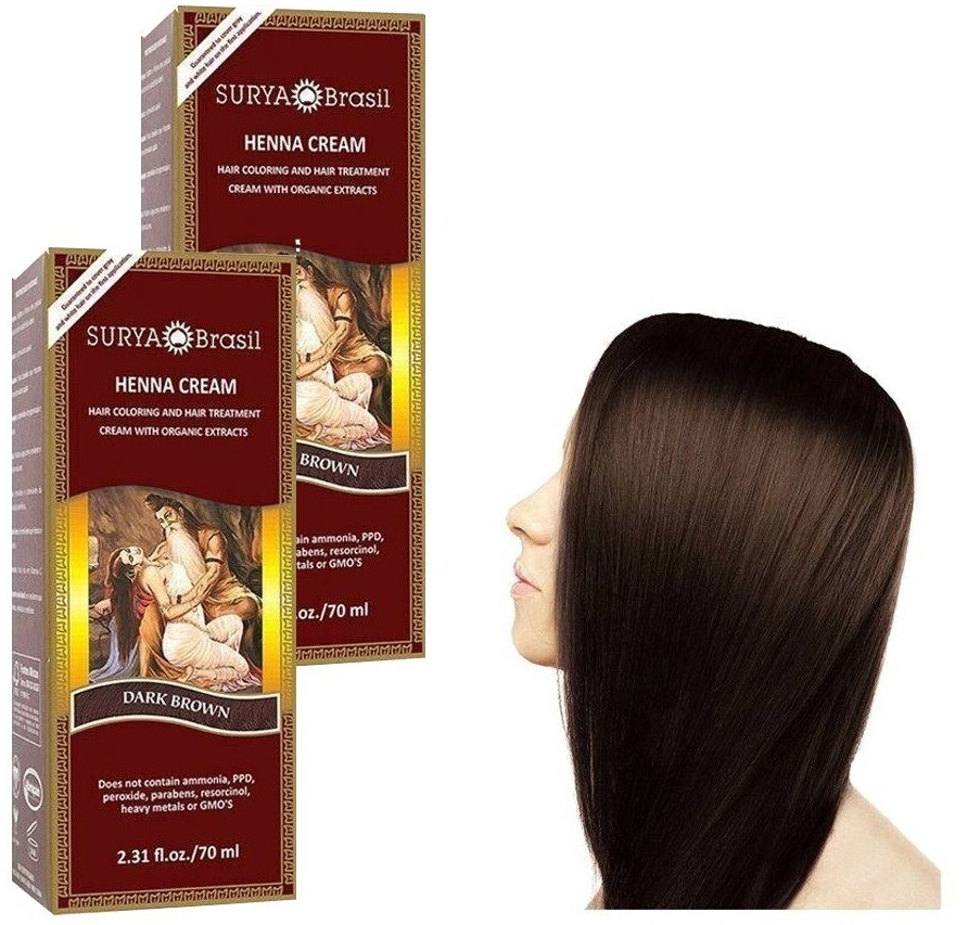 Surya Brasil Henna Cream dark brown (2x70 ml) ab 15,25