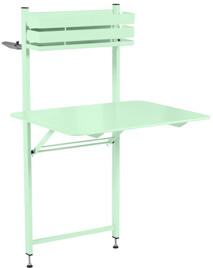 Fermob Table de balcon Bistro 77 x 57 cm vert opale