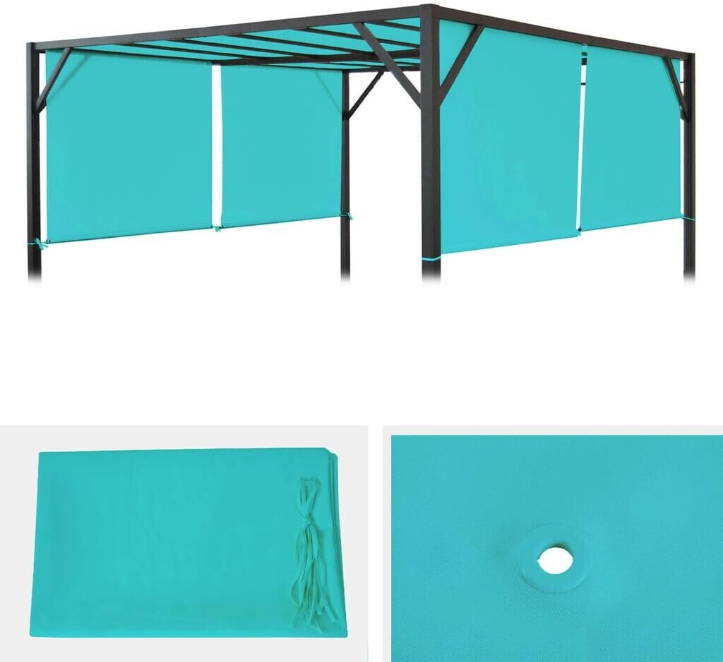 Mendler Replacement Roof for Baia 300 x 300 cm Turquoise