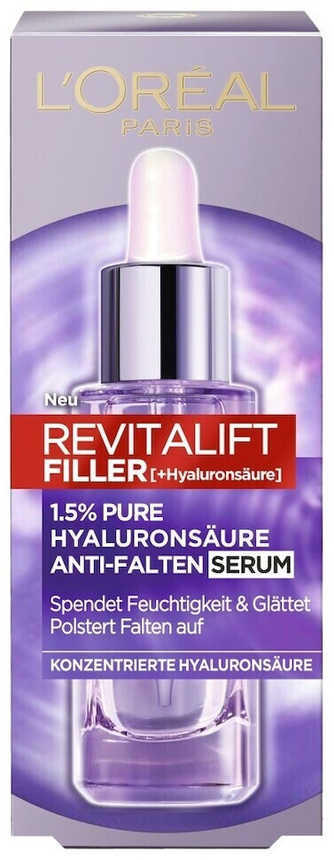 Photos - Other Cosmetics LOreal L'Oréal Revitalift Filler Renew Hyaluronic Acid Anti-Wrinkle Serum 