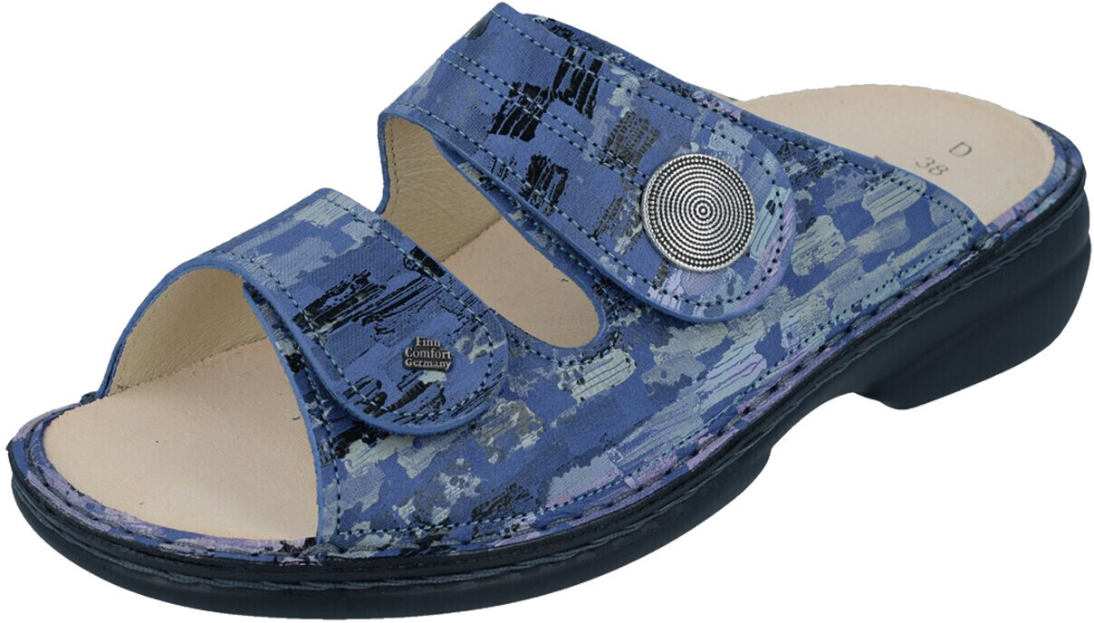 Finn Comfort Sansibar (02550) seablue/tayfun
