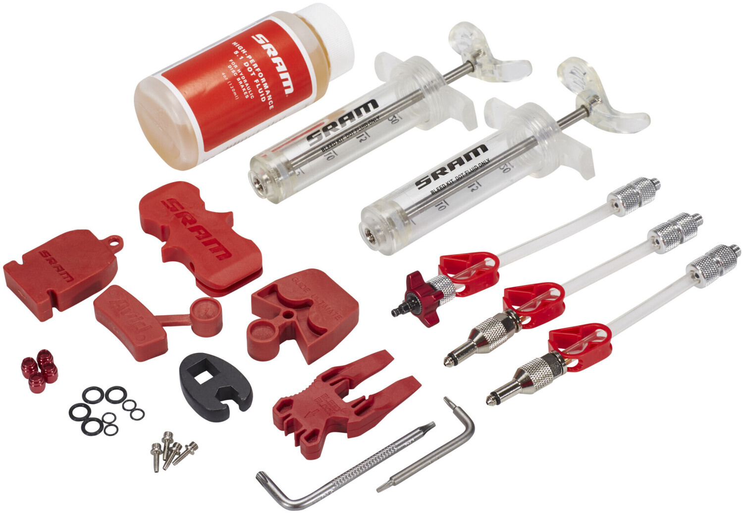 Alomejor-Entlüftungsset Professional Hydraulische Bremse, Entlüftungs-Kit  Werkzeug-Set Fahrrad Reparatur Tool