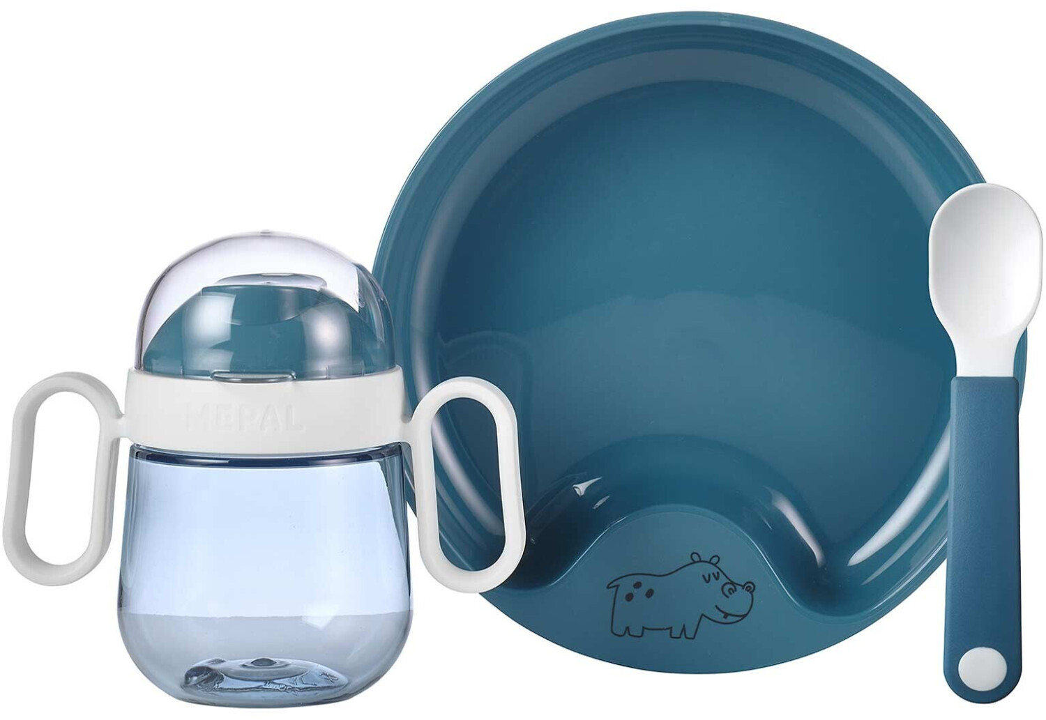 Rosti Mepal Baby Tableware Set Mio deep blue