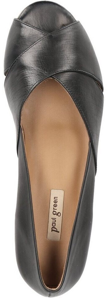 paul green peeptoe ballerina