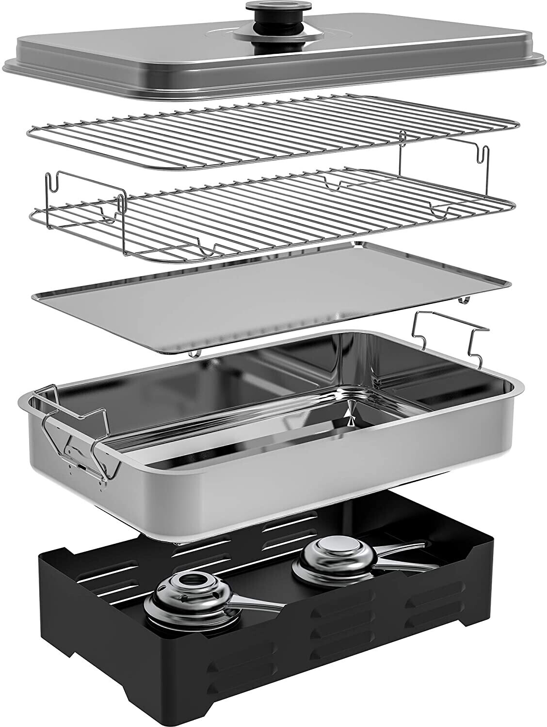 Browin Deluxe Table Smoker with Thermometer
