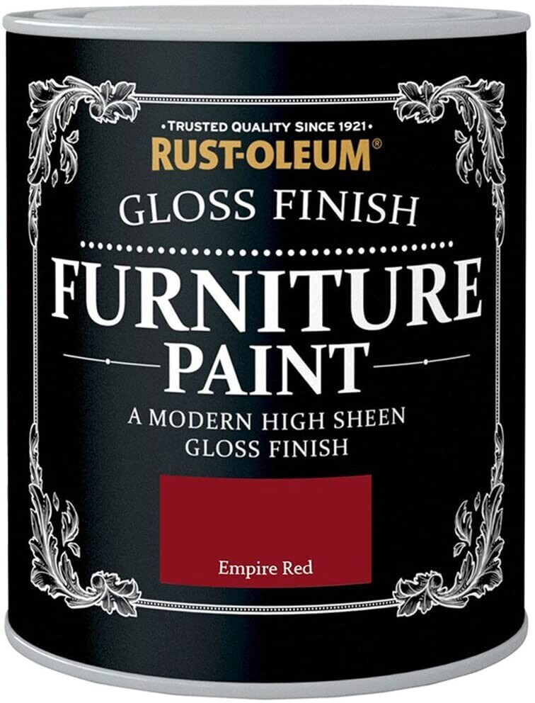 Photos - Paint / Enamel Rust-Oleum Gloss Furniture Paint - Empire Red - 750ML 