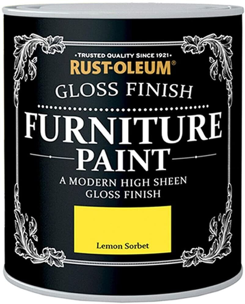 Photos - Paint / Enamel Rust-Oleum Gloss Furniture Paint - Lemon Sorbet - 750ML 