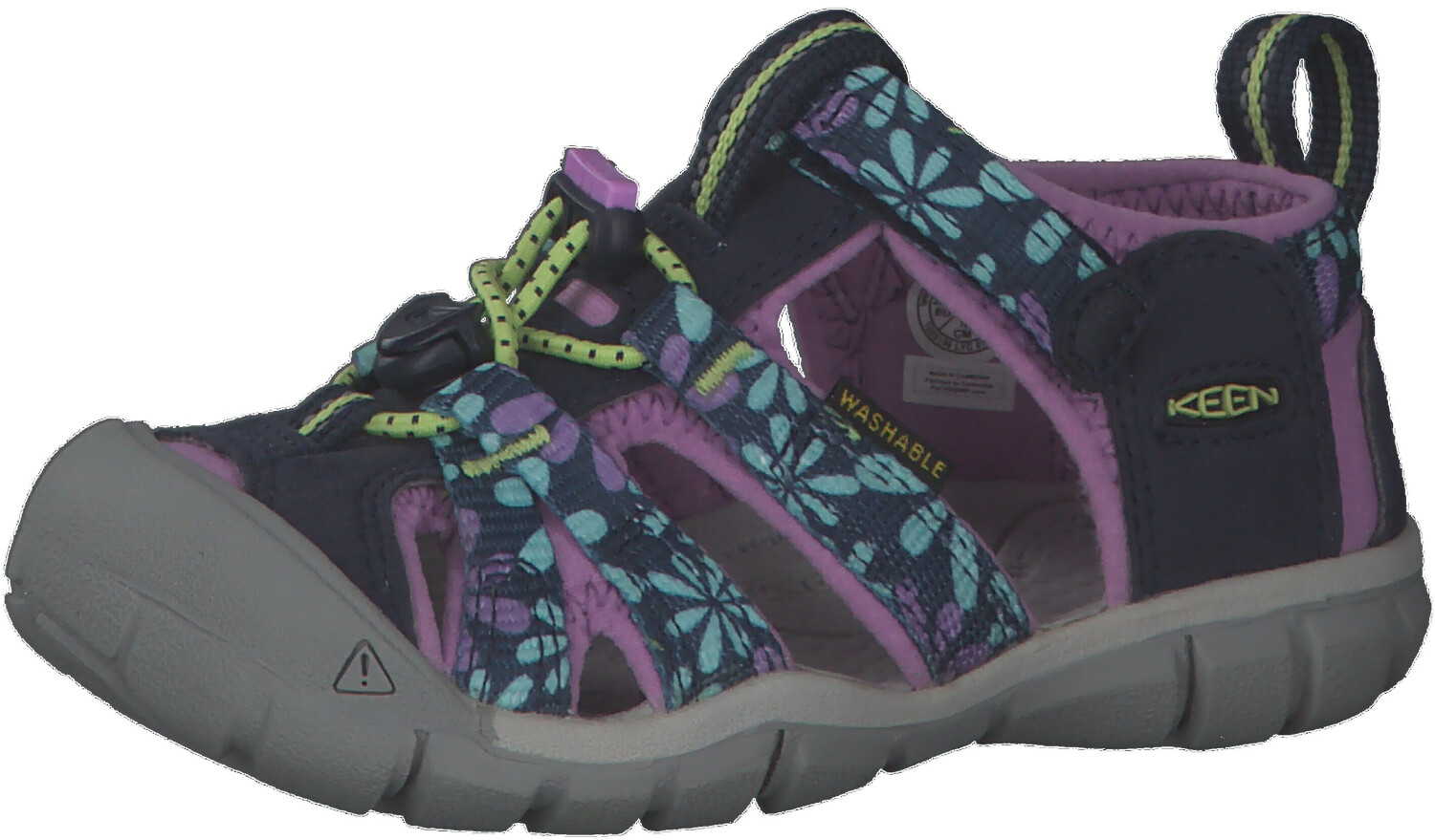 Keen Seacamp II CNX Kids black iris/african violet