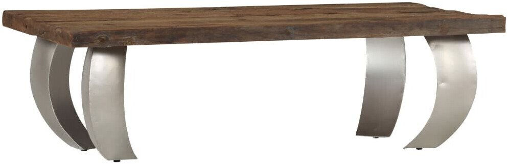 vidaXL Table basse opium en bois de récupération et acier