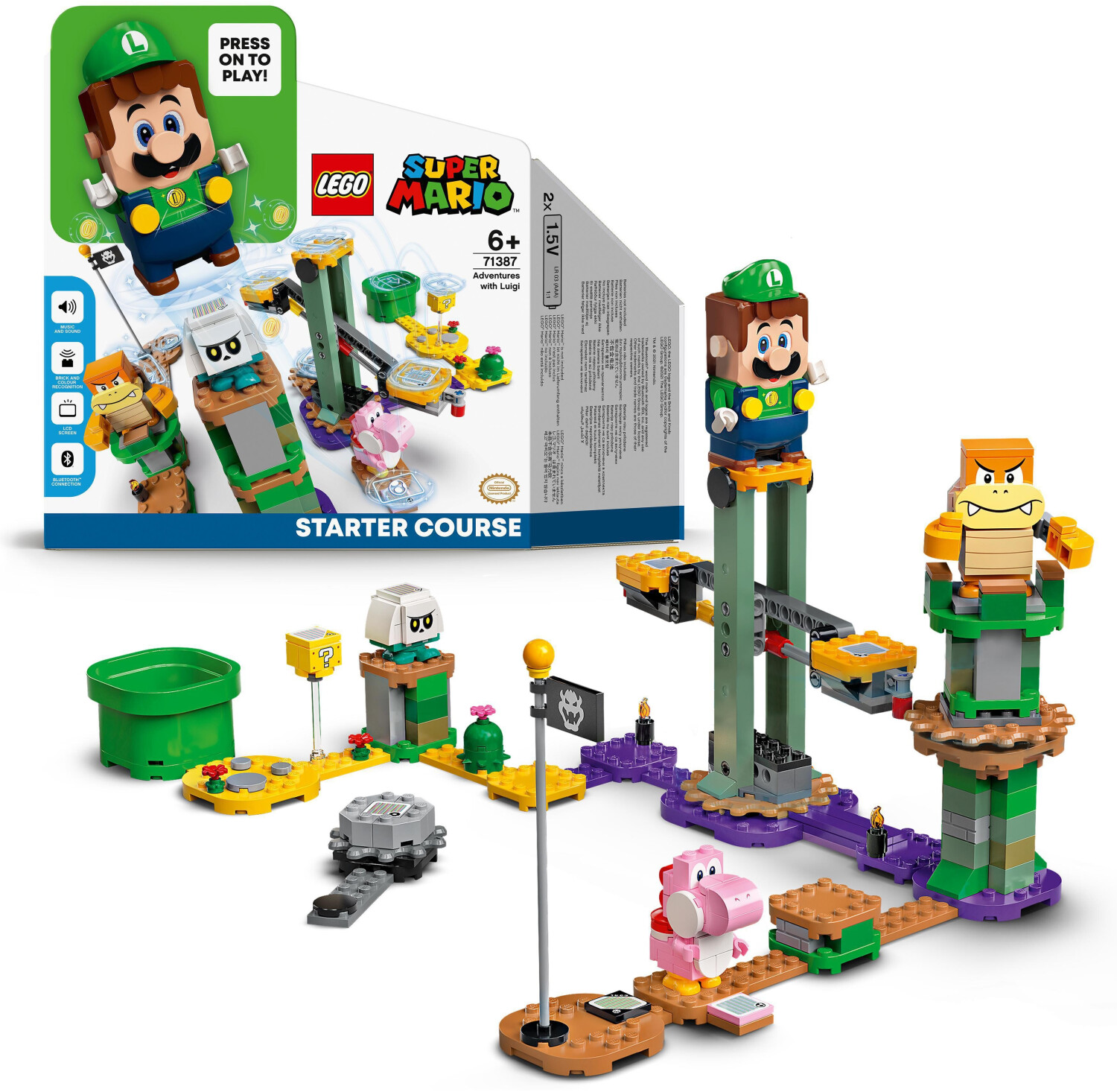 Acheter Nintendo - Super Mario Ensemble du château de lave - Jeux et jouets  prix promo neuf et occasion pas cher