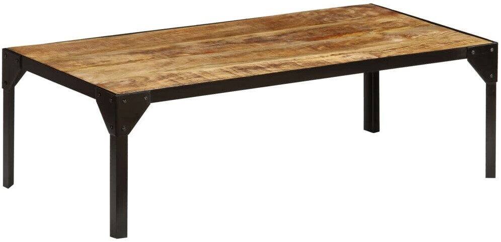 Photos - Coffee Table VidaXL Industrial  in Mango Wood 110cm 