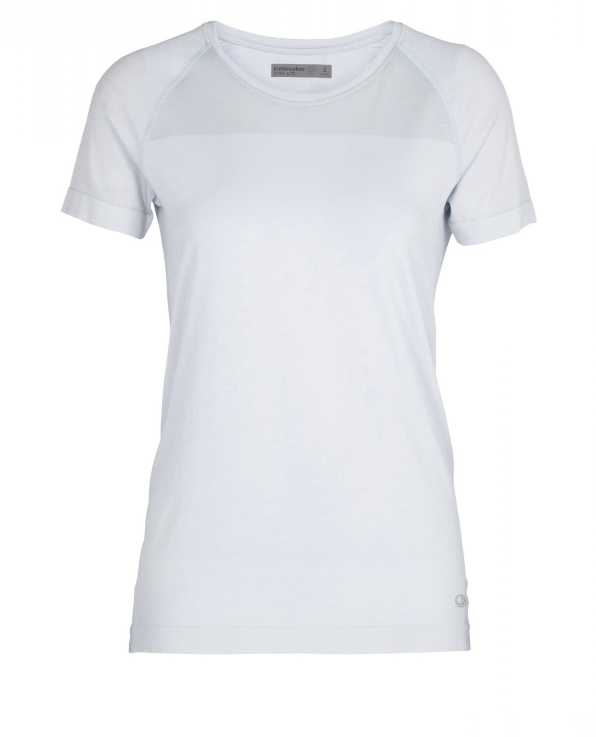 Icebreaker Women's Motion Seamless SS Crewe milkwood heather