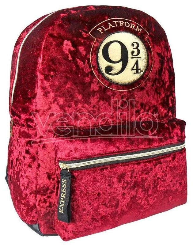 Cerdá Casual Fashion Velvet Harry Potter red