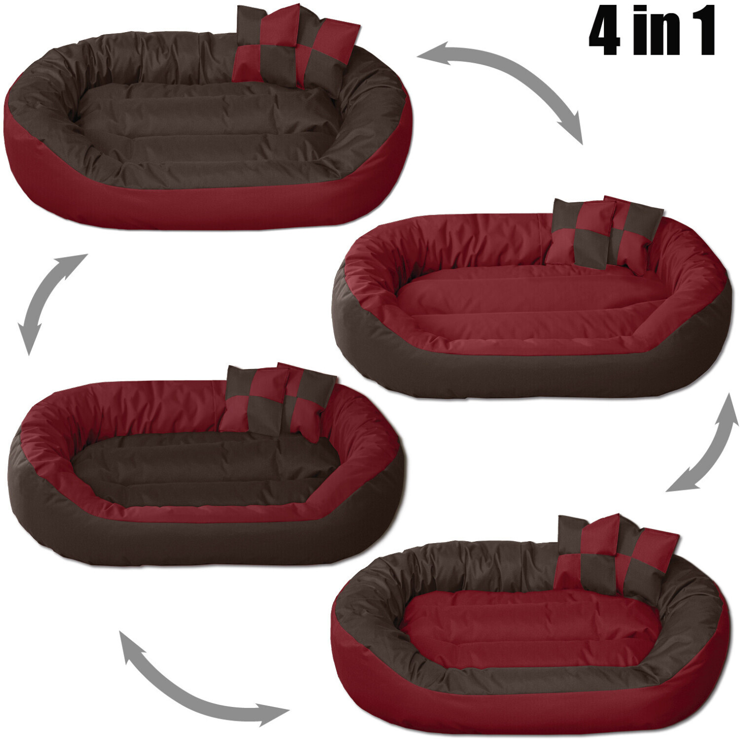 BedDog Lit pour chien 4in1 3XL Sultan BedDog Lit pour chien 4in1 3XL Sultan
