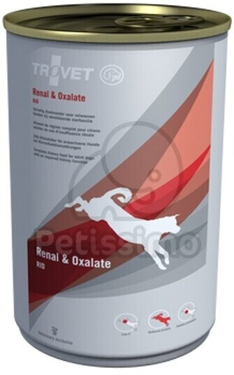 Trovet Renal & Oxalate RID Wet Dog Food 400g