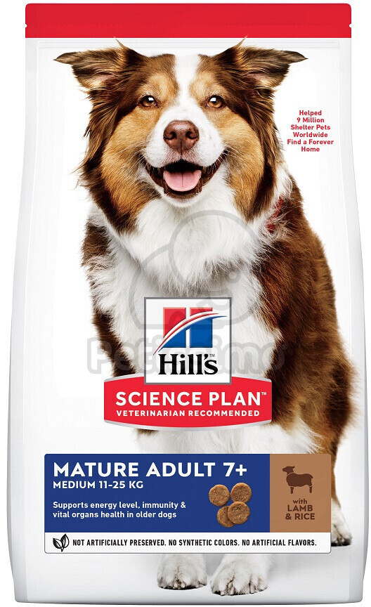 Hill's Canine Mature Adult 7+ Lamm & Reis 14kg