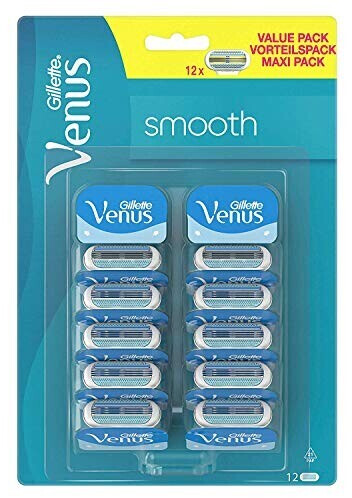 Gillette Venus Smooth Replacement Blades (12 pcs)