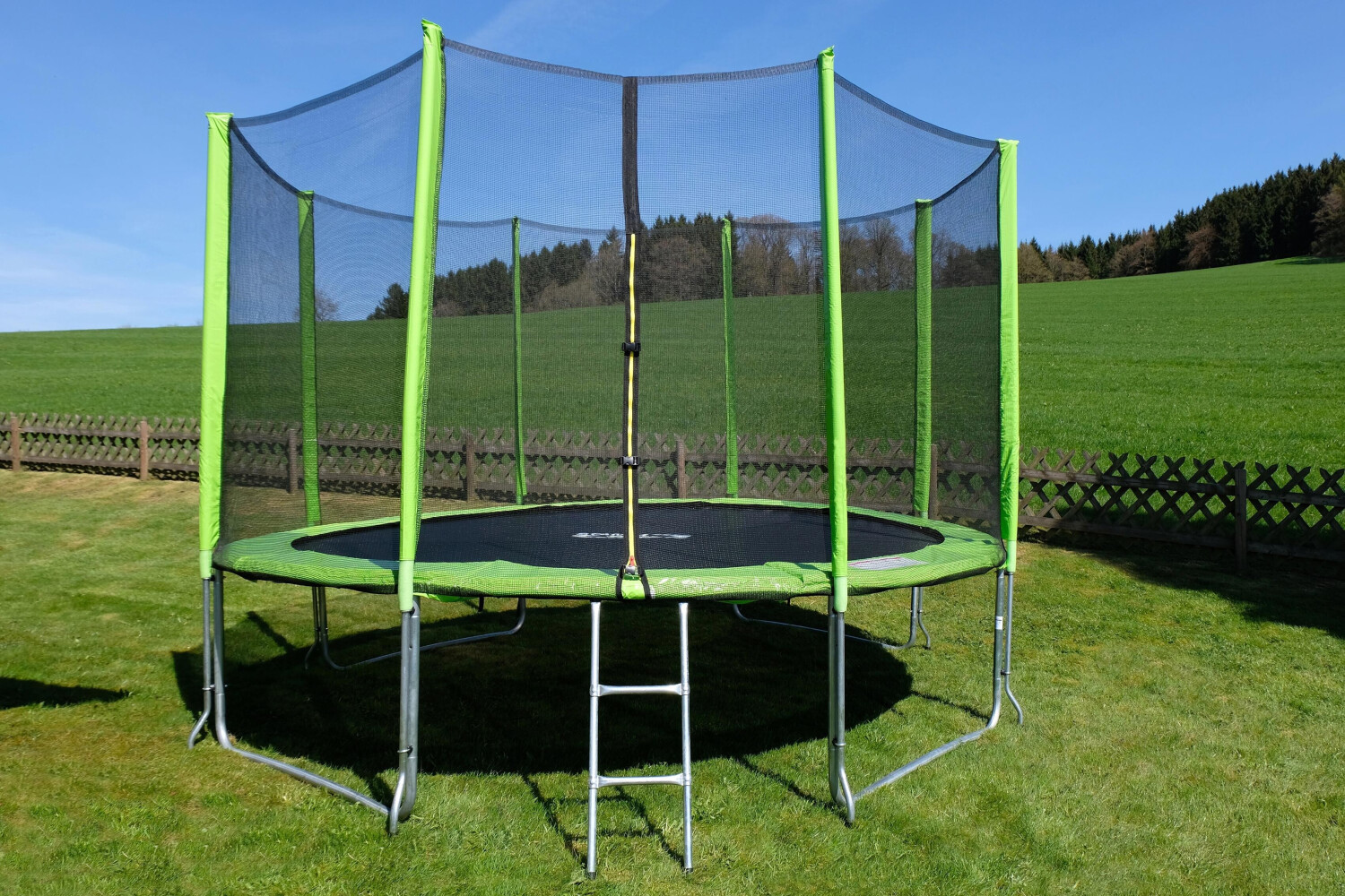 Stamm Bodyfit Trampolin 427 cm mit Sicherheitsnetz und Anti Roll