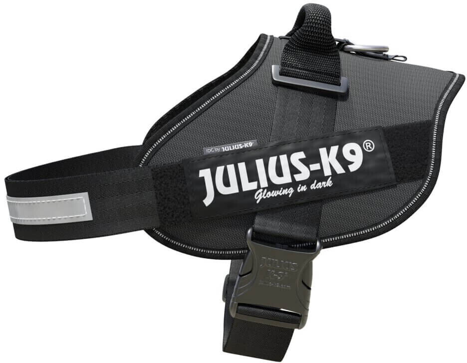 Julius K-9 Power-Harness 82-116 cm Charcoal Grey/ Black