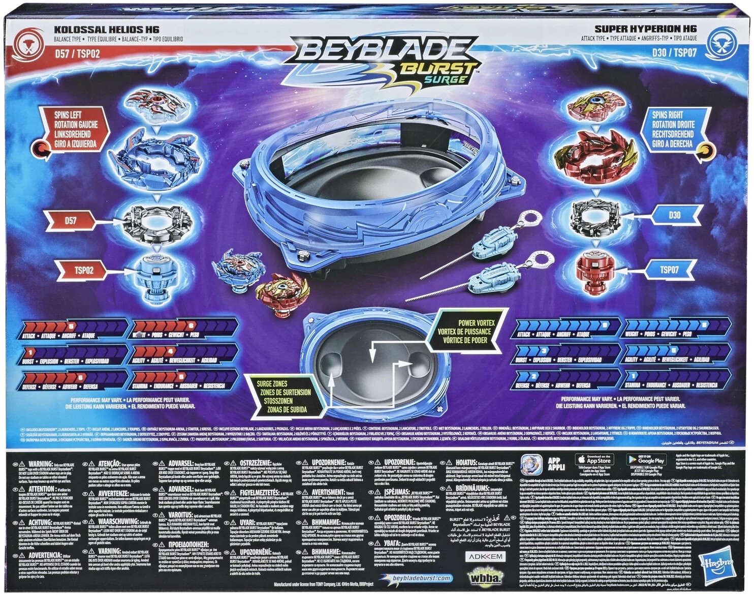 Beyblade Speed Storm Poder das Centelhas Hasbro - F0581 - Hasbro