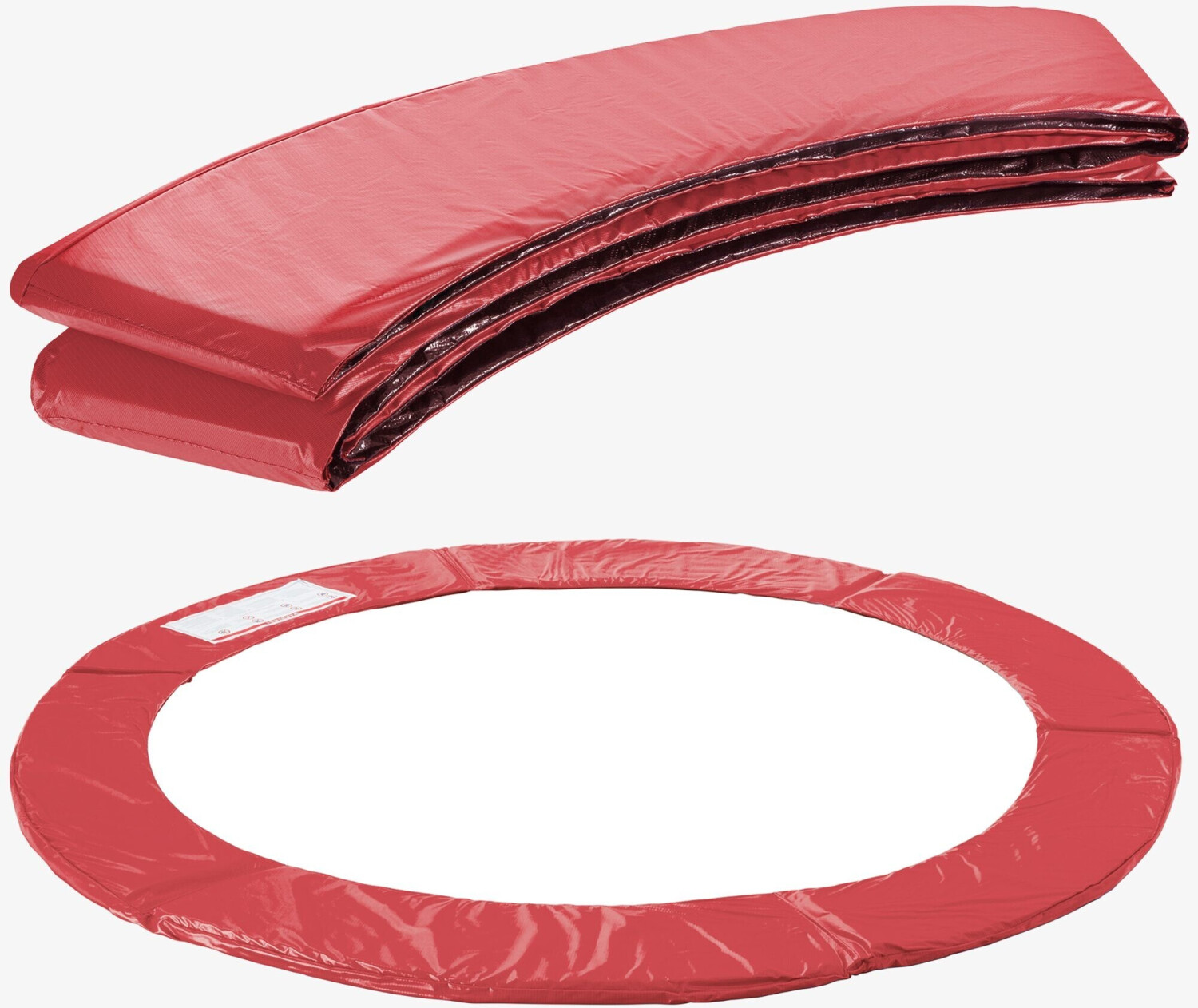 Arebos Trampoline Safety Pad 244-250 cm red