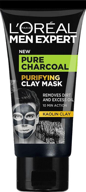 L'Oréal Men Expert Pure Charcoal Purifying Clay Mask (50 ml)