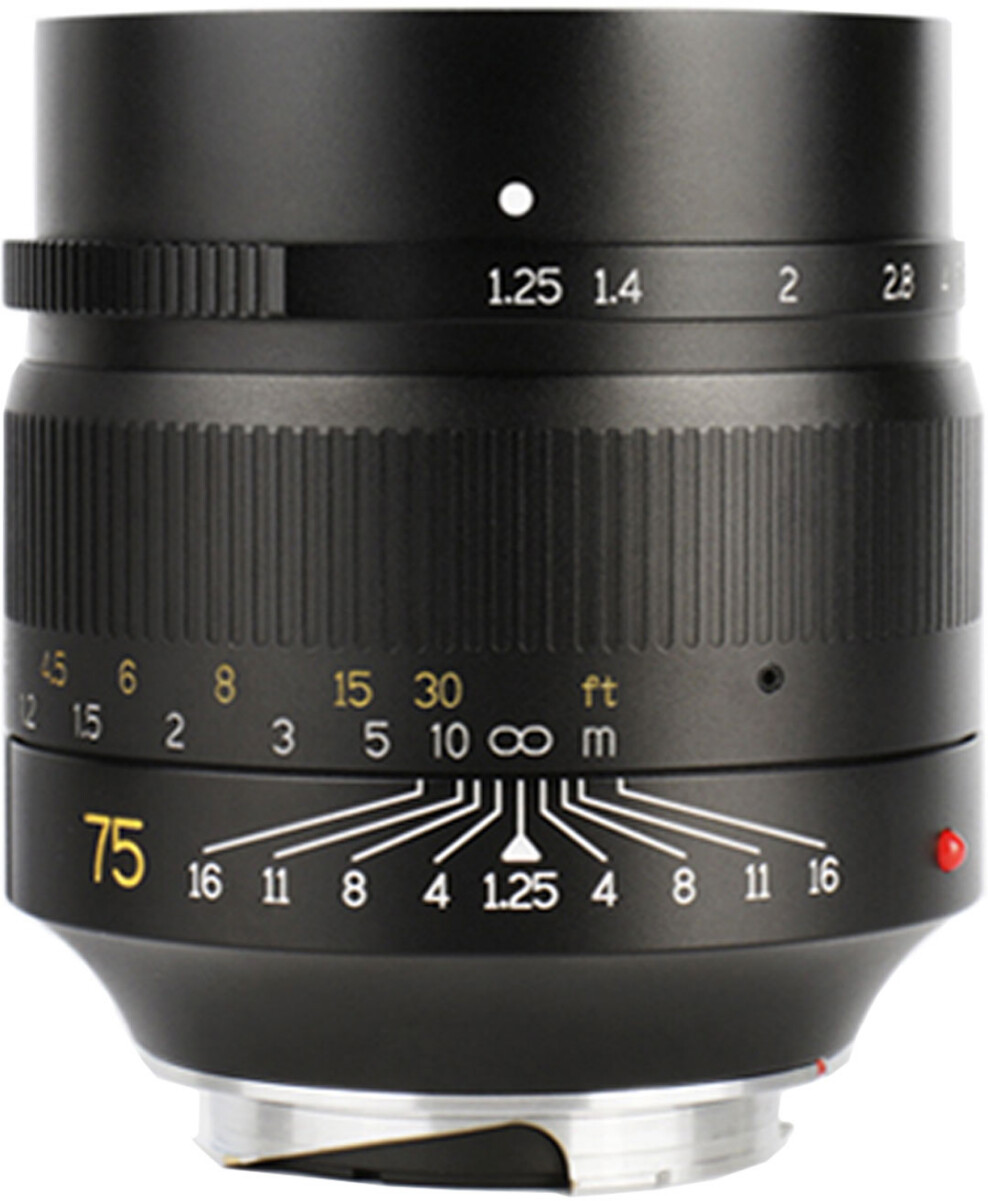 7artisans 75mm f1.25 Leica M